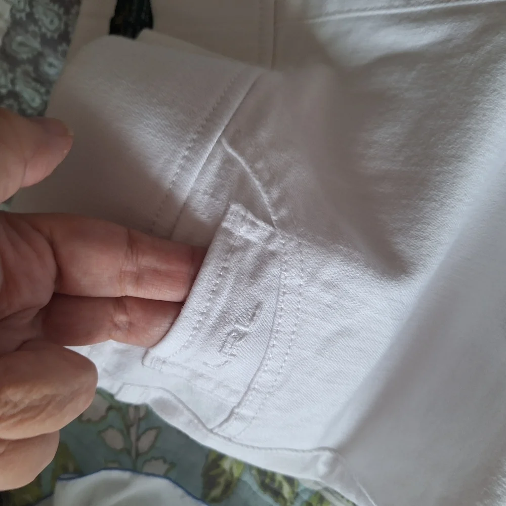 Lauren Ralph Lauren White Fabric